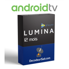 ABONNEMENT LUMINA PLAYER iPTV Android TV