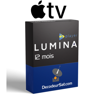 ABONNEMENT LUMINA PLAYER iPTV Apple TV