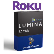 ABONNEMENT LUMINA PLAYER iPTV Roku