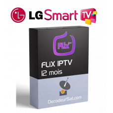 ABONNEMENT FLIX iPTV LG TV ABONNEMENT FLIX iPTV LG TV