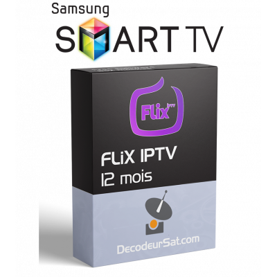 ABONNEMENT FLIX iPTV SAMSUNG TV
