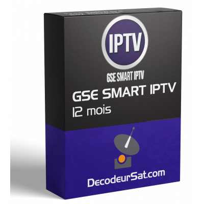 ABONNEMENT GSE SMART IPTV