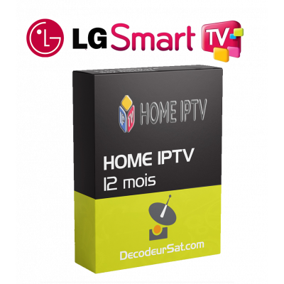 ABONNEMENT HOME iPTV LG TV