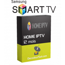ABONNEMENT HOME iPTV SAMSUNG TV