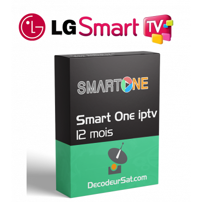 ABONNEMENT SMART ONE iPTV LG TV