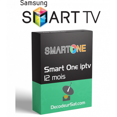 ABONNEMENT SMART ONE iPTV SAMSUNG TV