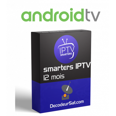 ABONNEMENT IPTV Smarters Pro Android TV