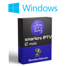 ABONNEMENT IPTV Smarters Pro Windows