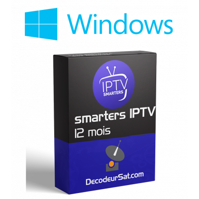 ABONNEMENT IPTV Smarters Pro Windows