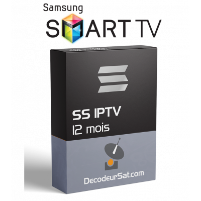 ABONNEMENT SS iPTV SAMSUNG TV